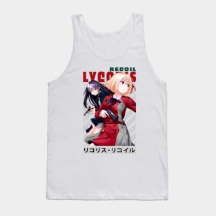 chisato and Takina Inoue - Lycoris Recoil Tank Top